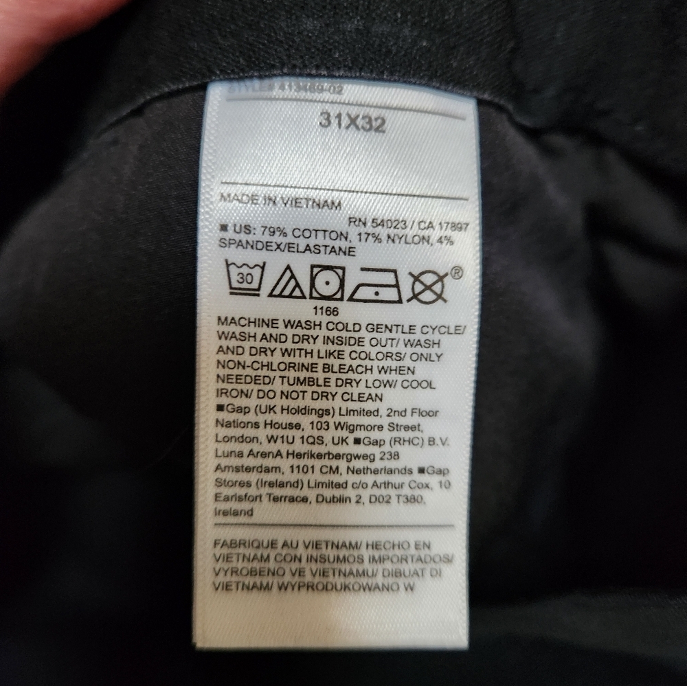 Old Navy Men's Black Pants, 31x32 - Picture 4 of 5